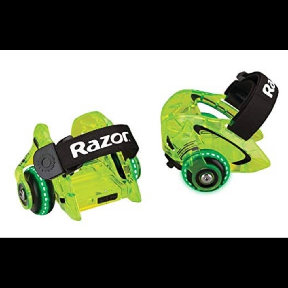 Children Rolled Skate By Razor